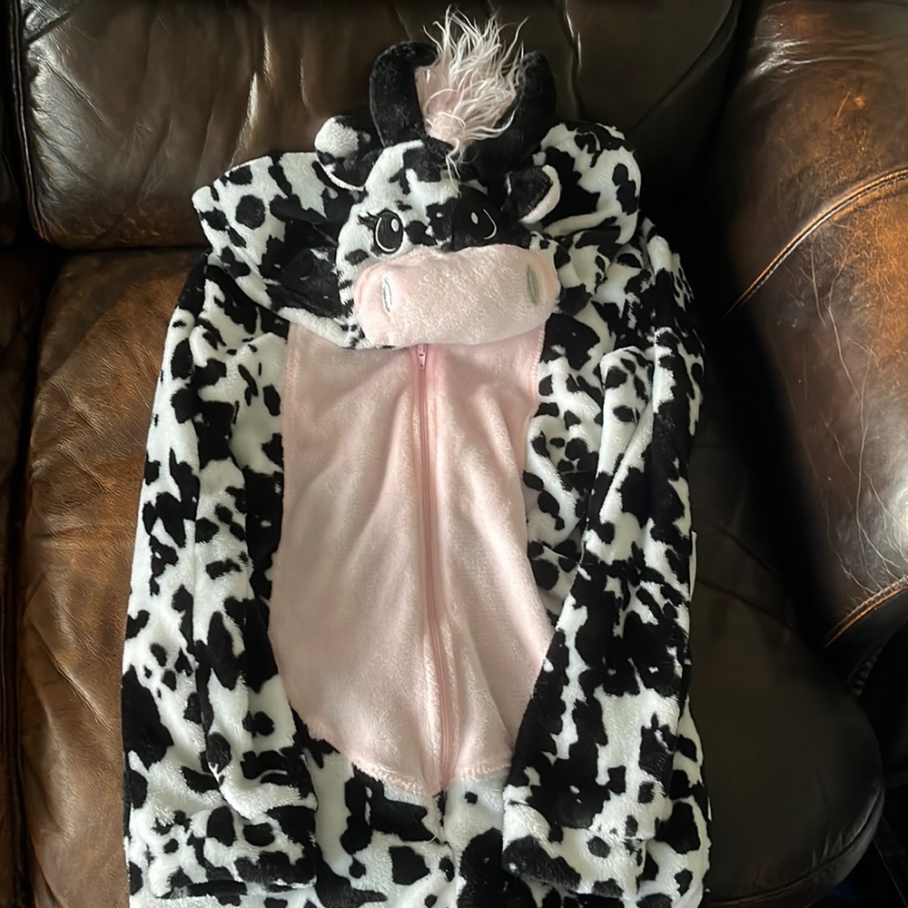 Secret treasures. Cow onesie.